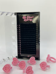 Luxury Cashmere Lash Tray B Curl 0.05